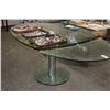 Image 1 : Scandesign Pedestal Oval Conference Table