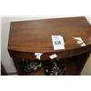 Image 2 : Mocha Small Cabinet, Floral Teapots, Mahogany Mirror