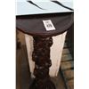 Image 2 : Ornately Carved Mahogany Pedestal