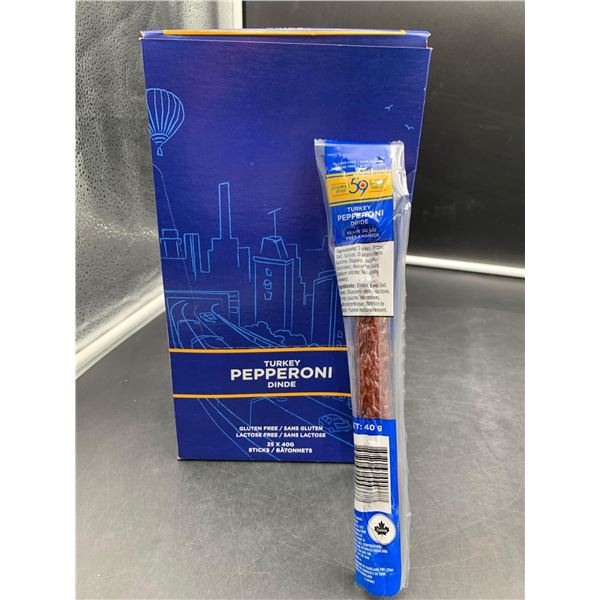 59th Street Turkey Pepperoni Sticks (25 x 40g)