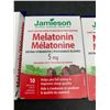 Image 2 : Jamieson Melatonin Extra Strength Chocolate Mint Tablets (3 x 10)