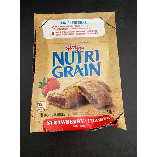 Kellogg's Nutri Grain-Strawberry Bars (16 x 37g)