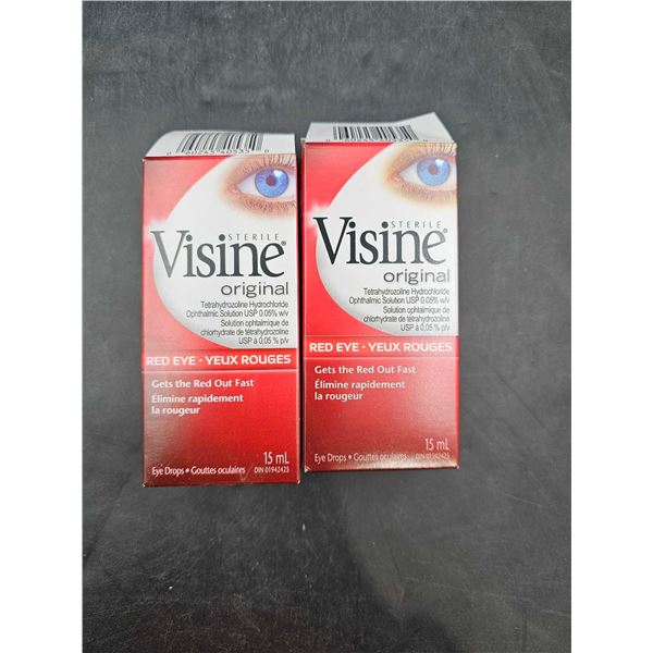 Visine Original Eye Drops (2 x 15ml)