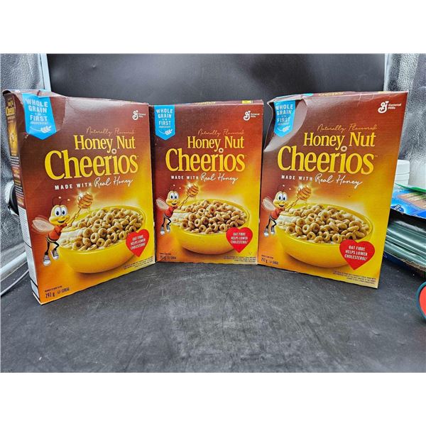 Honey Nut Cheerios Cereal (3 x 292g)