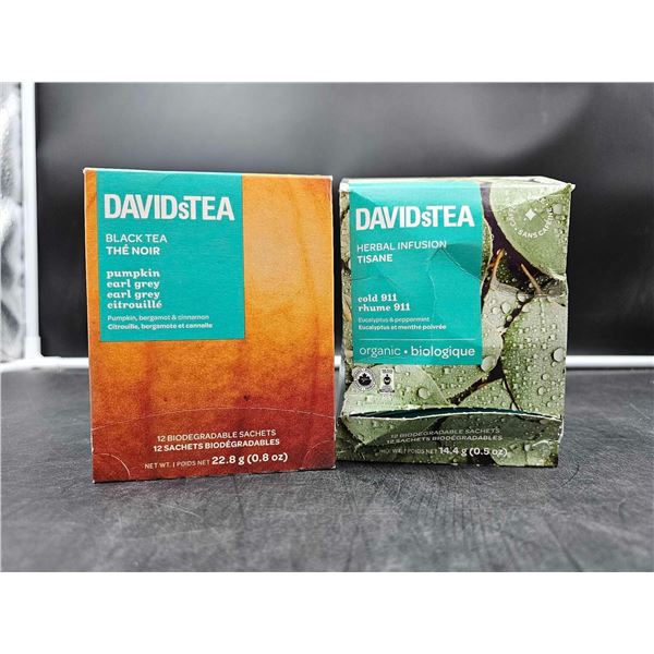 David's Tea Pumpkin Earl Grey and Cold 911 (2 x 12)