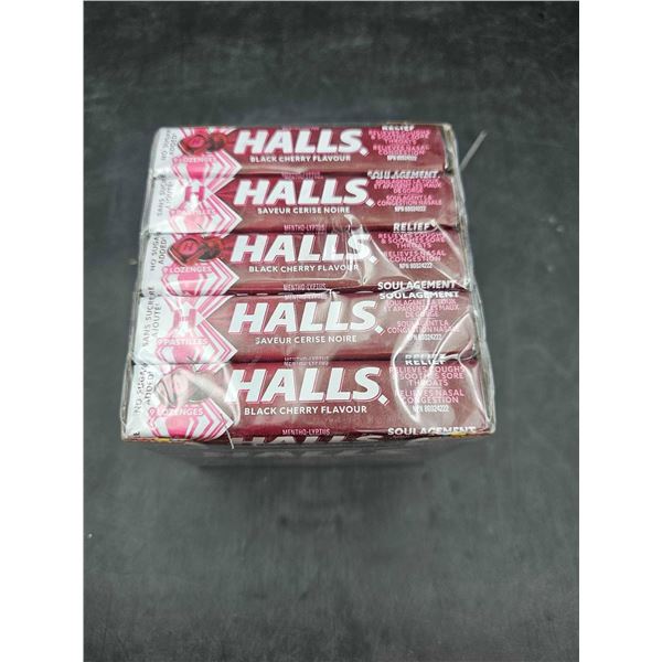 Halls Black Cherry Lozenges (20 x 9)