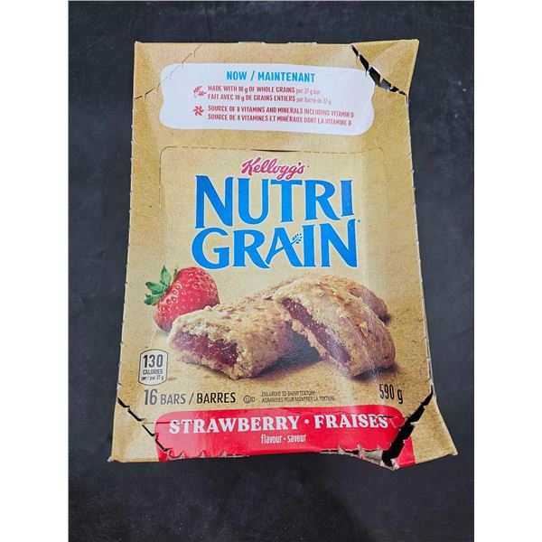 Kellogg's Nutri Grain Strawberry Bars (16 x 37g)