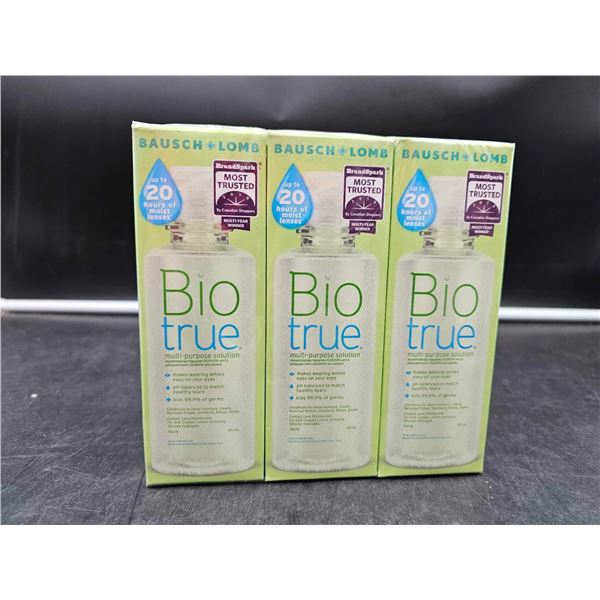Baush & Lomb Bio True Multi-Purpose Solution (3 x 120ml)