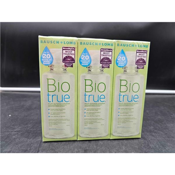 Baush & Lomb Bio True Multi-Purpose Solution (3 x 120ml)