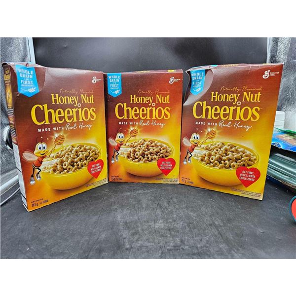 Honey Nut Cheerios Cereal (3 x 292g)