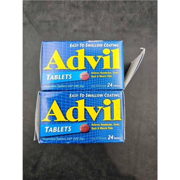 Advil Tablets (2 x 24)