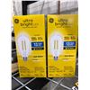 Image 2 : GE ultra bright LED soft white light bulb, lot of 2
