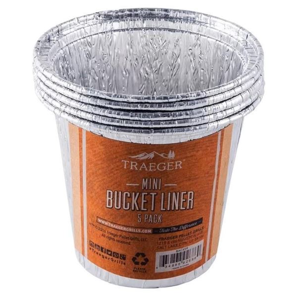 Traeger Alluminum Bucket Liner (5 Pack)