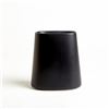 Image 1 : Moda at Home 4.75-in Matte Black Ceramic Toothbrush Holder