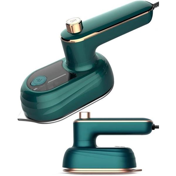 Foldable Mini Iron with Spray (color may not match product exactly)