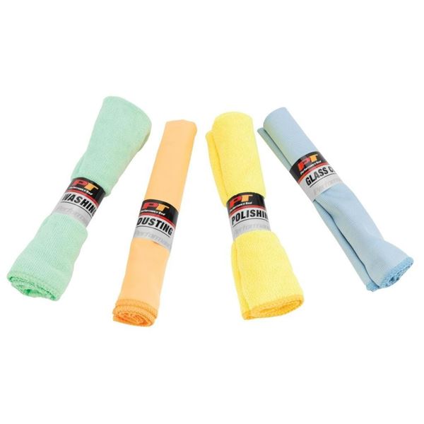 PT Microfiber Cloth Set 4 Piece