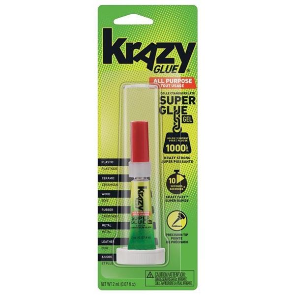 Krazy Glue Super Glue Gel 2 x 2ml