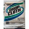 Image 2 : Sentinel Clear Plastic Drop Cloths 9' x 12' Lot of 3