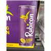 Image 2 : Rubicon Exotic Sparkling Passion Fruit Beverage 12 x 355ml