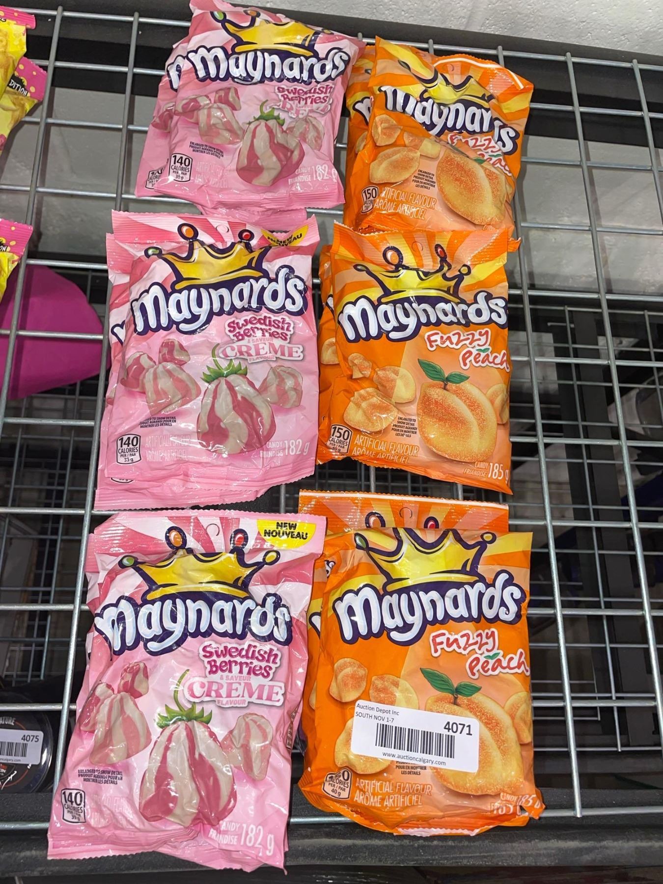 Maynard Candy Assorted Mixed Lot of Maynards Candy 12 x 185g