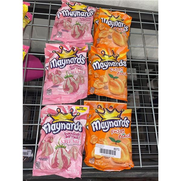 Assorted Mixed Lot of Maynards Candy 12 x 185g
