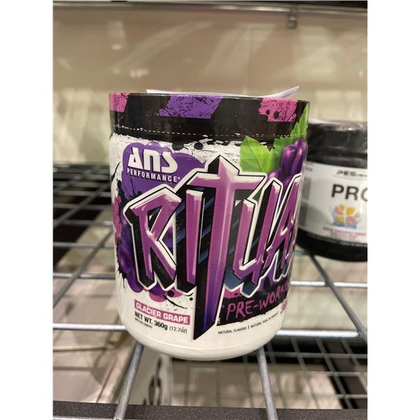 ANS Performance Ritual Pre-Workout Glacier Grape 360g