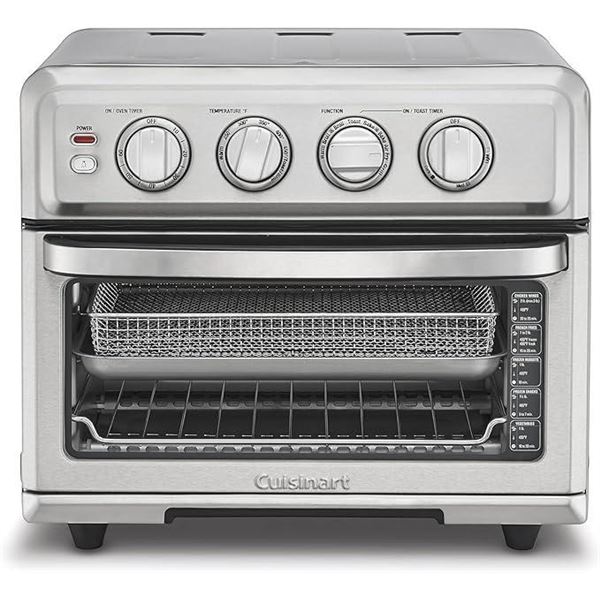 Cuisinart TOA-70C Air Fryer + Convection Toaster Oven, 8-1 Oven with Bake, Grill, Broil & Warm Optio
