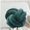 Image 1 : Dreamon Soft Knot Ball Pillows, Round Throw Pillow, Home Decorative Pillows - Handmade Knotted Plush