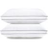 Image 1 : Pillows Queen Size 2 Pack for Sleeping, Soft and Supportive Bed Pillow for Side and Back Sleeper, Do