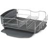 Image 1 : Polder KTH-615 Advantage Dish Rack and Tray 4-Piece Combo, Includes Rack, Drain Tray, Removable Dryi