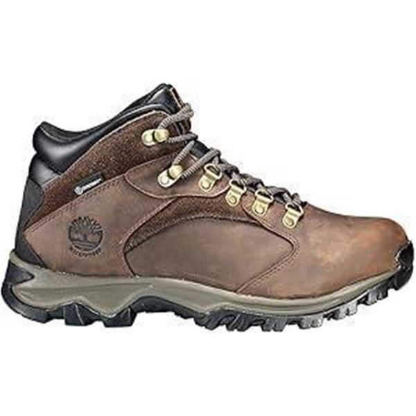Timberland Men's Rock Rimmon Mid Waterproof Hiking Boots Brown Size 9 M