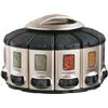 Image 1 : KitchenArt Spice Rack, Select-A-Spice Auto-Measure Rotating Spice Rack, Satin, 12 Compartments
