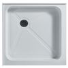 Image 1 : Vigo Square Shower Base White 32" x 32"