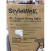 Image 4 : Style Well 42" Round Dining Table