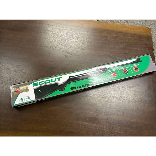 Grizzly Scout .177 Pellet Air Rifle NEW in Box
