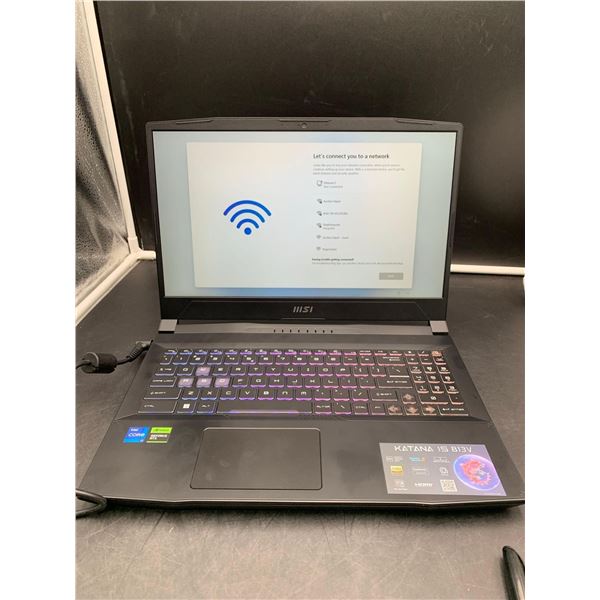 MSI Katana 15 Gaming Laptop 15.6" 144Hz FHD Intel I7-13620H GeForce RTX 4070 16GB 1TB SSD Windows 11
