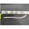 Image 5 : Defender Extreme Neon Handled 9 Inch searated back Survival Knife with Sheath - NEW in box