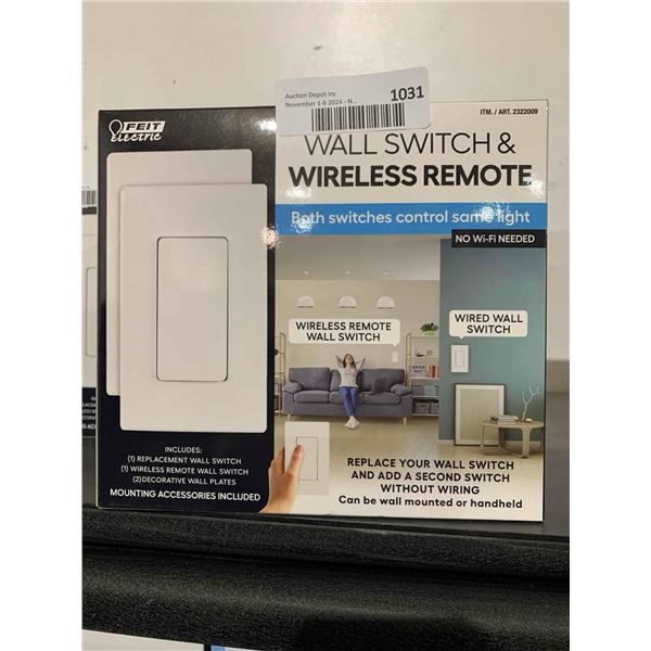 Feit Electric Wall Switch & Wireless Remote