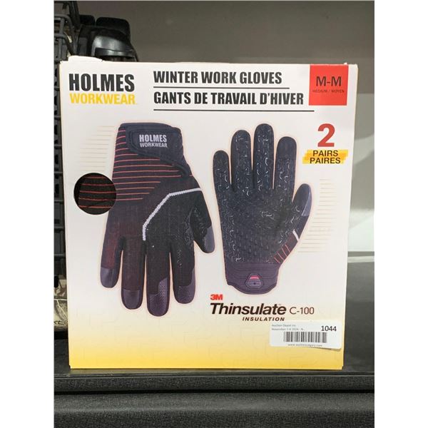 Holmes Winter Work Gloves 2 Pairs