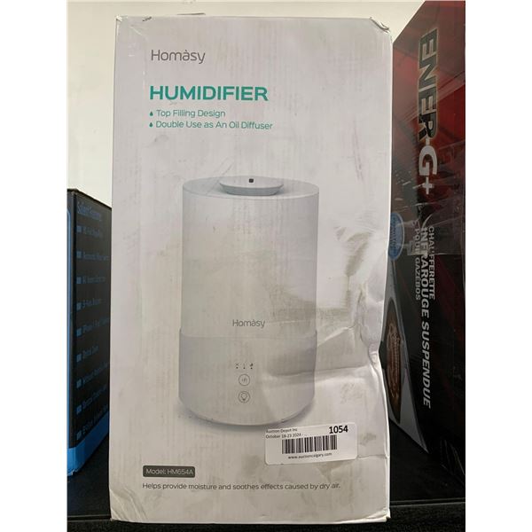 Homasy 4L Colormist Cool Mist Humidifier 24dB Essential Oil DissuserWith 7 Color Lights