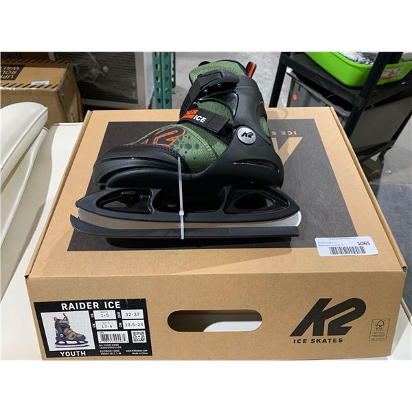 K2 Raider Ice Skates Youth Boys Size 1-5