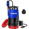 Image 1 : MEDAS Electric 3 in 1 Submersible Pump 1HP 750W 4623GPH Sump Pumps Clean/Dirty Water Utility w/Float