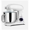 Image 1 : COOKLEE Stand Mixer, 800W 8.5-Qt. Kitchen Mixer with Dishwasher-Safe Dough Hooks, Flat Beaters, Whis