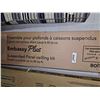 Image 2 : Embasy Plus Suspended Panel Ceiling Kit with 12 Panels (24x24") Covers 60 Sq Ft