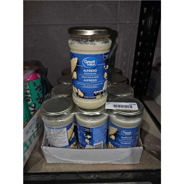 Great Value Alfredo Pasta Sauce 12x 410ml