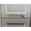 Image 2 : White freestanding double door pantry cabinet - 24Wx84Hx24D