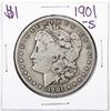 Image 1 : 1901-S $1 Morgan Silver Dollar Coin
