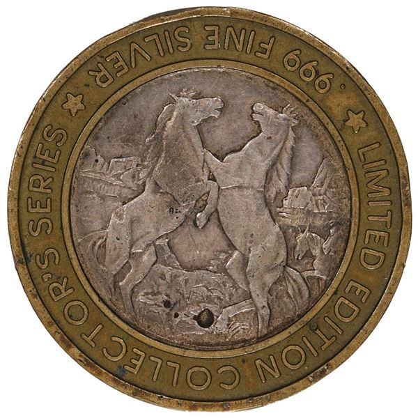 .999 Silver LAC Vieux Desert Casino Watersmeet, MI $10 Limited Edition Gaming Token