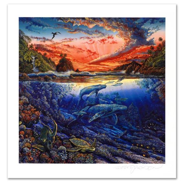 Robert Lyn Nelson "Hana's Secret Magic" Limited Edition Mixed Media on Paper