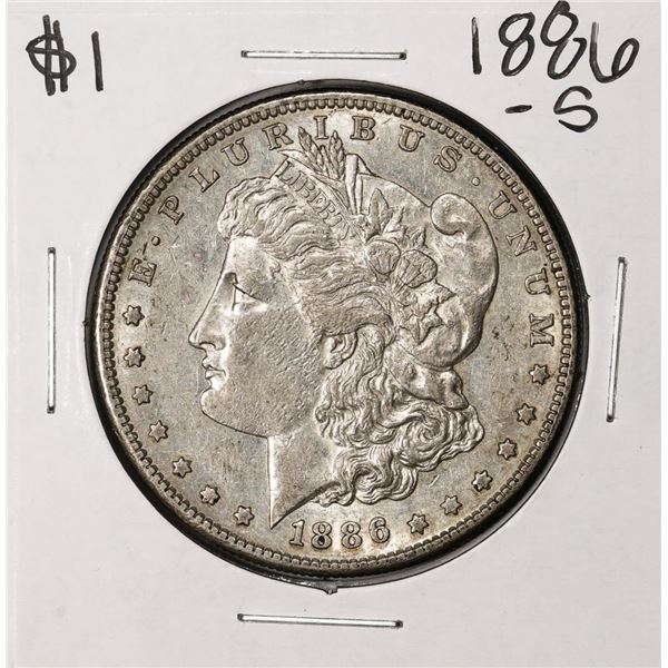1886-S $1 Morgan Silver Dollar Coin
